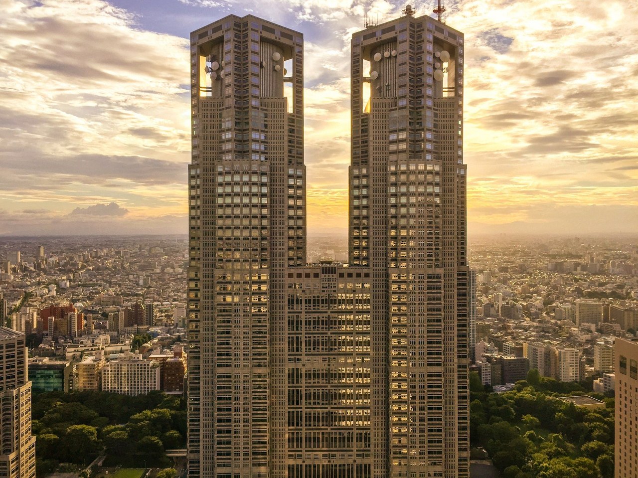 도쿄 도청사 야경 보는법 1