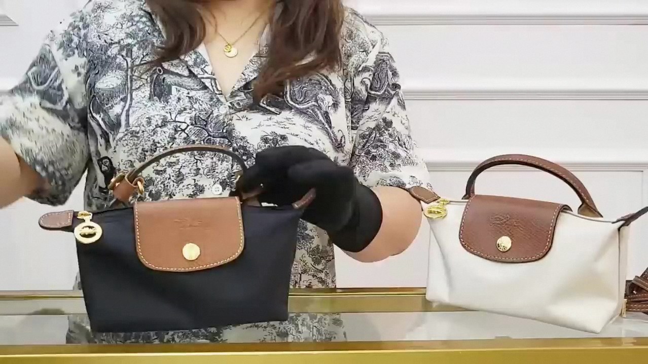 나트랑 롱샴 미니백 스트랩 연결 4